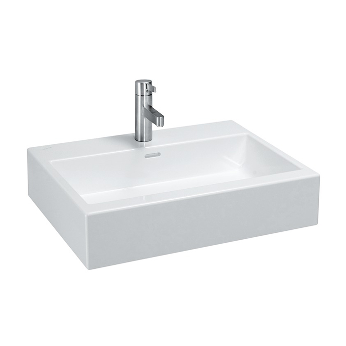 Раковина Laufen Living City 60х46х14 см, 1 отв., цвет: белый