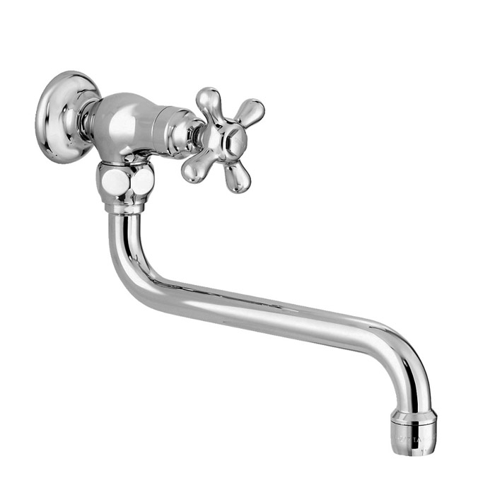 Настенный смеситель Stella Roma 3194/200, излив 200мм, цвет: хром