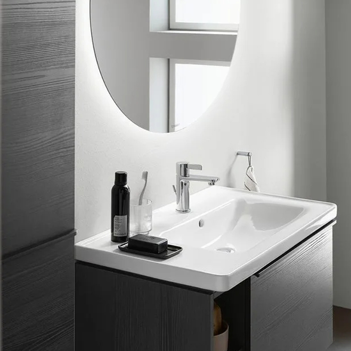 Duravit D-Neo Раковина 80х48см, без отв., накладная, с переливом, цвет: белый