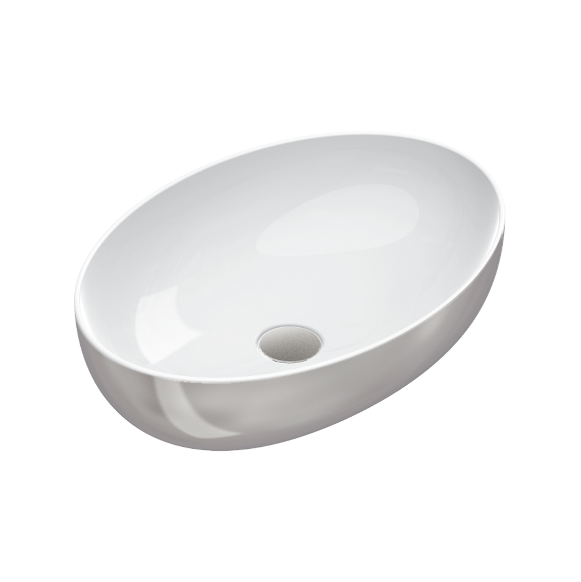 Раковина Catalano Sfera 60 белый-серебро 0522600041