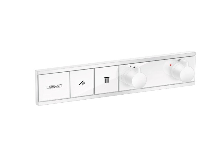 Смеситель для душа Hansgrohe RainSelect, цвет: белый матовый — 15380700