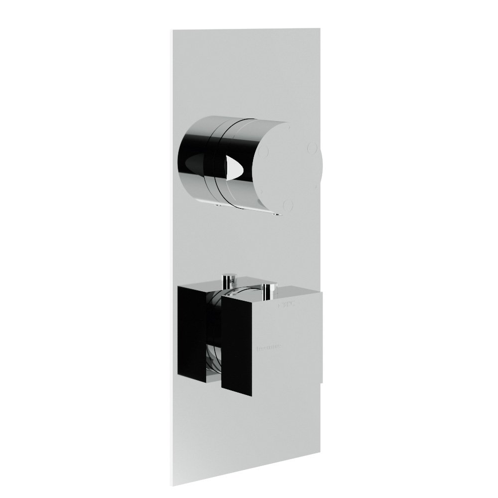 Внешняя часть термостатического смесителя Treemme Shower and Thermostatic на 3 потребителя Q30 — RWIT8A72CC23
