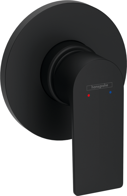 Смеситель для душа Hansgrohe Rebris E, цвет: черный матовый — 72659670