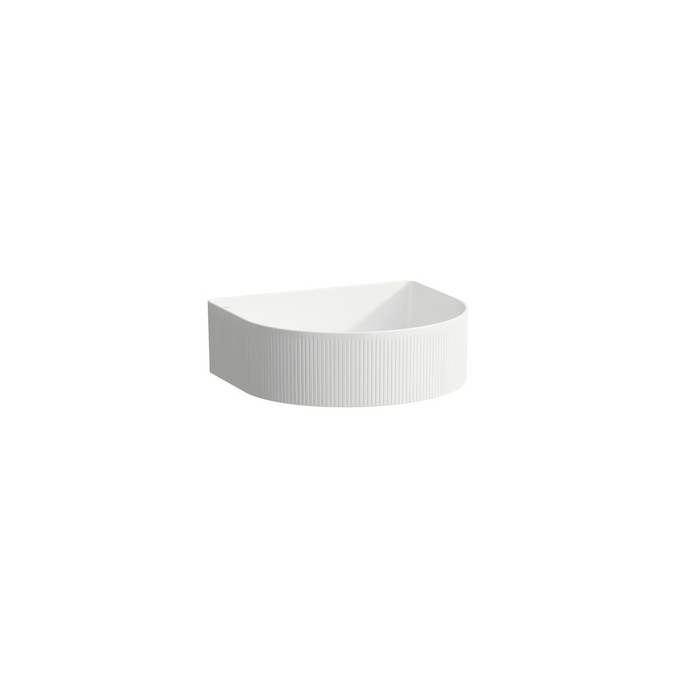 Laufen Sonar Раковина 41x36.5х13см, накладная, без отв., без перелива, с текстурой, цвет: белый глянцевый