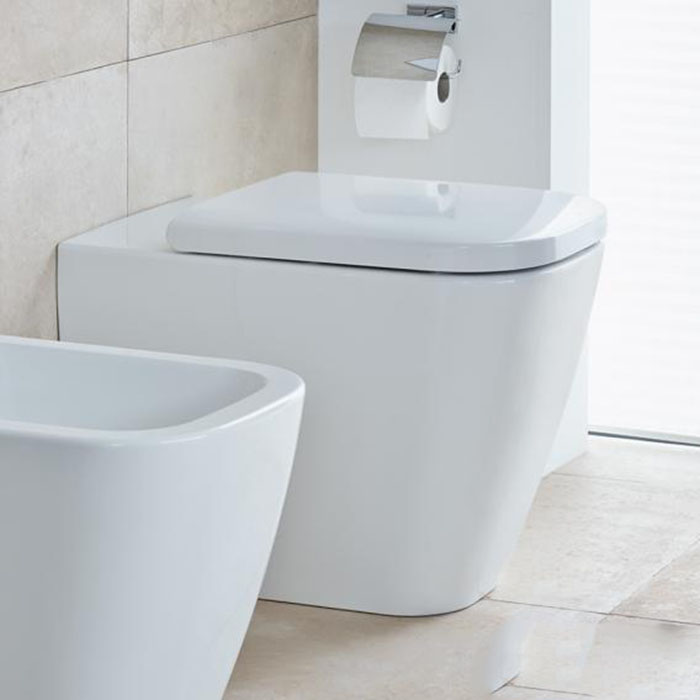 Duravit Happy D.2 Унитаз напольный 57х36.5см, пристенный вариант, для независимого подключения воды, включая крепление, HygieneGlaze, цвет: белый