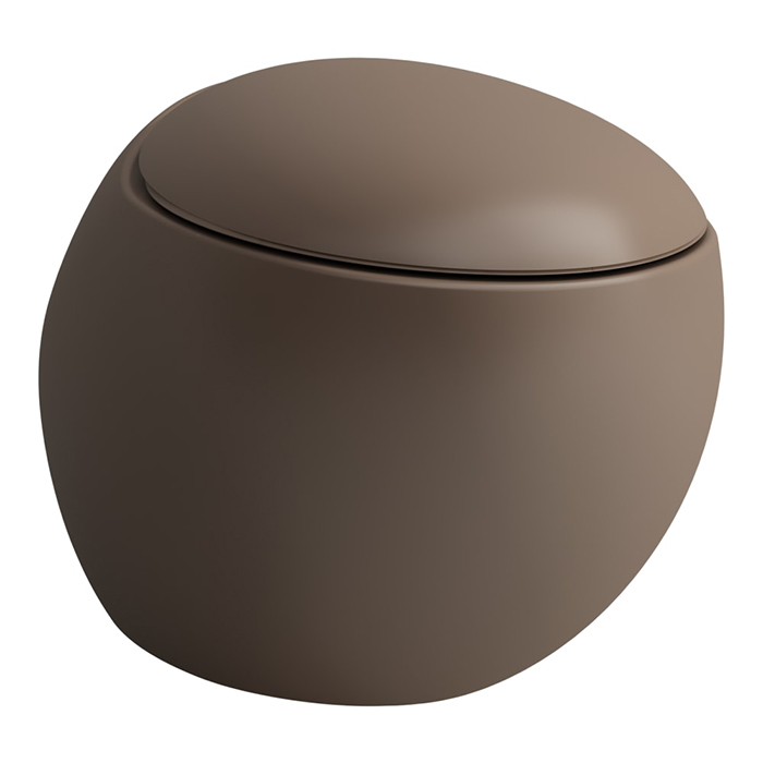 Laufen Alessi One Унитаз 58.5х39х35.5см, подвесной, безободковый, LCC, цвет: кофе матовый