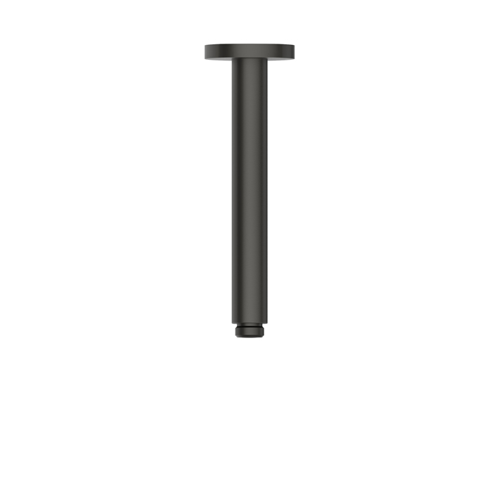 Душевой кронштейн Newform Head Showers 20см, потолочный, закругленный, цвет: carbon satin