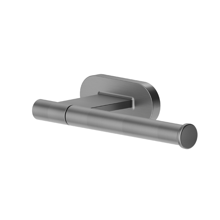 Держатель для бумаги Newform Accessori tondi, подвесной, цвет: PVD brushed gun metal
