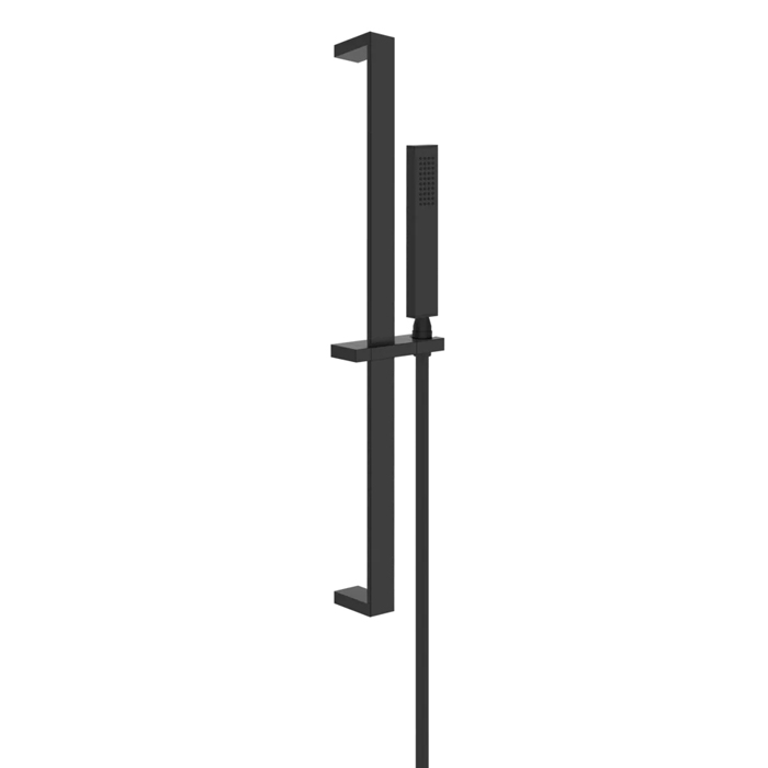 Душевая стойка с ручным душем Gessi Rettangolo, цвет: Black XL
