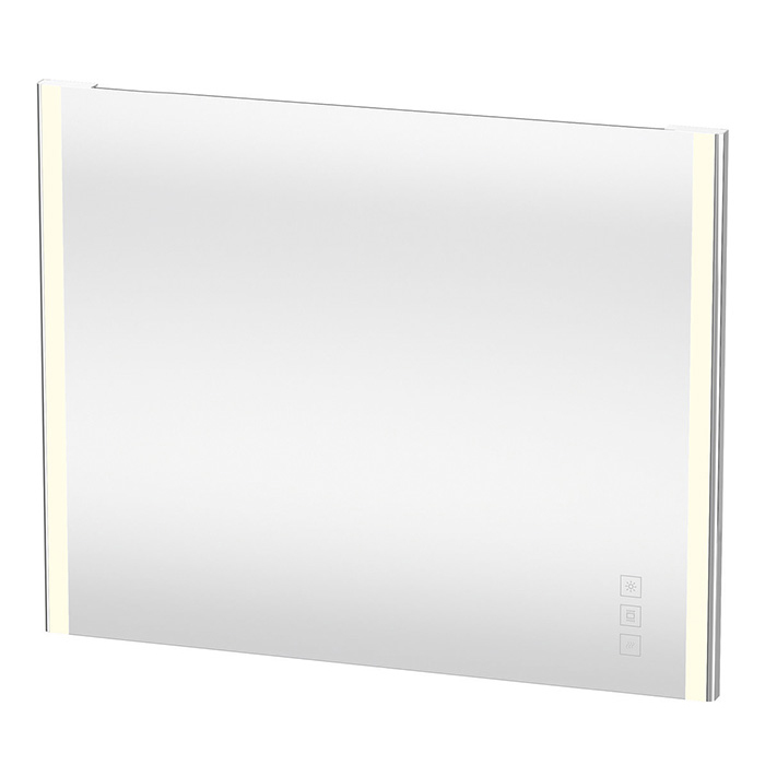 Duravit Xsquare Зеркало 100х80х3.3см, LED-подсветка 2700-6500K с диммером, подогрев, регулировка цвета
