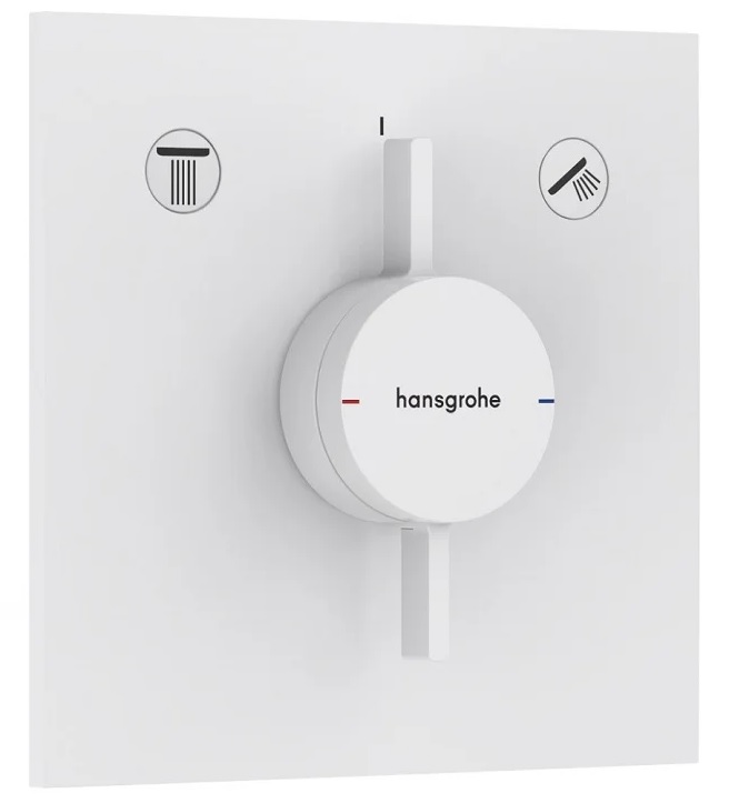 Смеситель для раковины Hansgrohe DuoTurn E для 2х потребителей, (внешняя монтажная часть) — 75417700