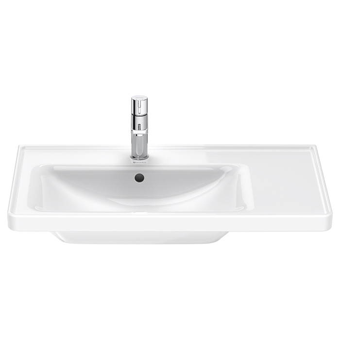 Duravit D-Neo Раковина накладная 80х48см, с переливом, с 1 отв., цвет: белый