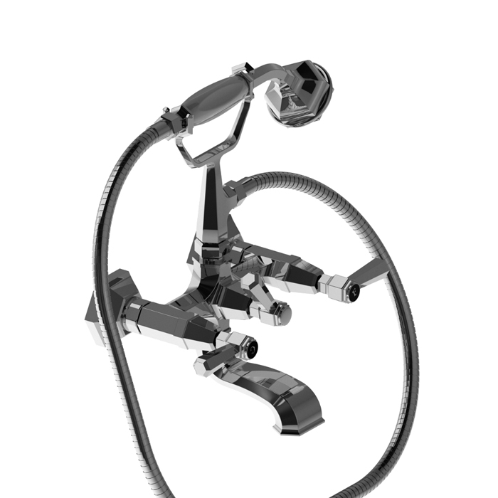 Смеситель для ванны Stella Eccelsa Leve 3274/306 с ручным душем, цвет: хром
