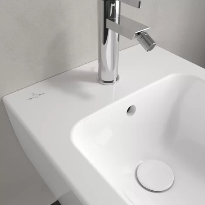 Villeroy&Boch Venticello Биде подвесное 37.5х56х28.5см., 1 отв., цвет: альпийский белый