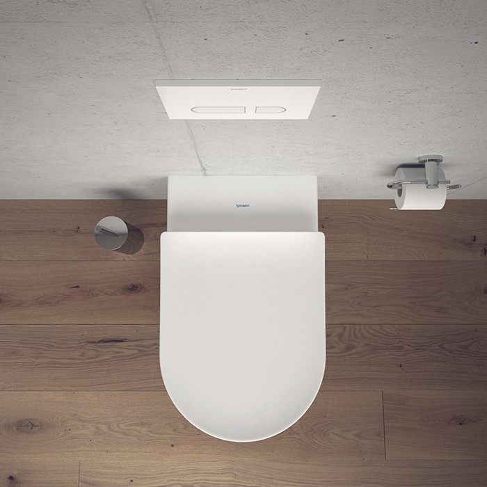 Duravit Soleil by Starck Унитаз 37х60см, напольный, безободковый, слив универсальный, Weiß Hochglanz, HyG, цвет: белый
