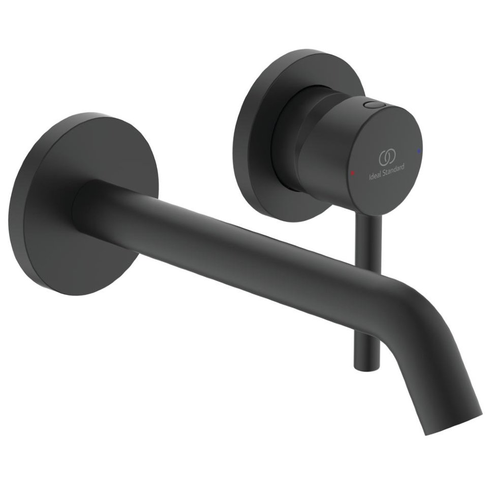 Смеситель для раковины Ideal Standard Ceraline, 204 мм, настенный, на два отверстия, HWTC (внеш. монт. часть) — A6938XG