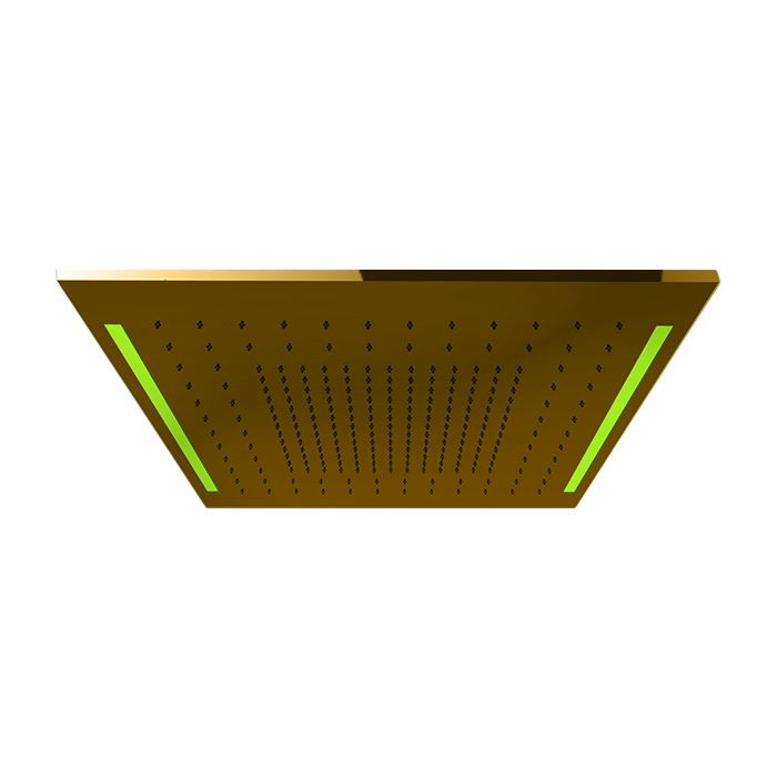 Gessi Colour Верхний душ 50х50см, потолочный, цвет: Gold PVD