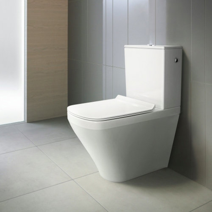 Duravit DuraStyle Унитаз моноблок 37х63см., слив в стену, цвет: белый