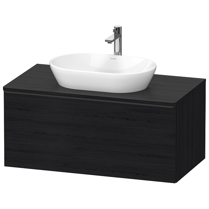 Тумбочка Duravit D-Neo подвесная 100х45.9x55см, раковина, 1 ящик, цвет: Black Oak