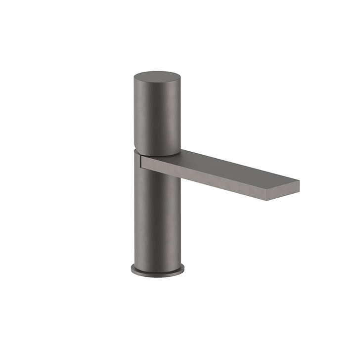 Смеситель для раковины Fantini Milano, 1 отв., излив: 145 мм, цвет: Matt Gun Metal PVD