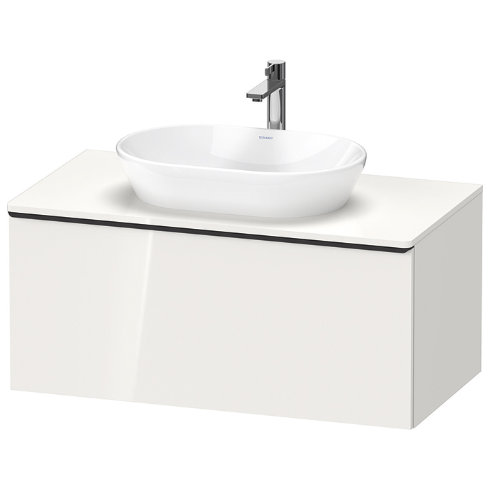 Тумбочка Duravit D-Neo подвесная 100х45.9x55см, раковина, 1 ящик, цвет: белый высокоглянцевый