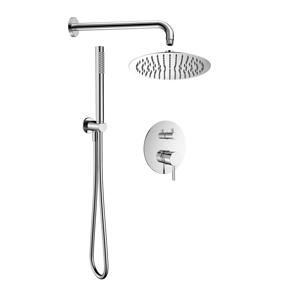 Душевой комплект AQUAme, со смесителем, хром — AQM8404CR
