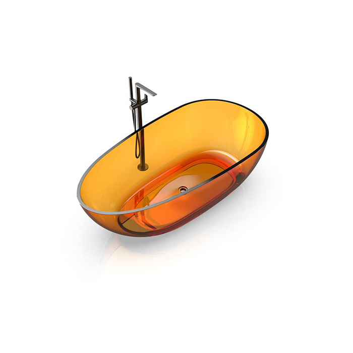 Knief EGG Shape Ванна отдельностоящая 170x85x54см, из полимерного материала, цвет: Arangonit # 050