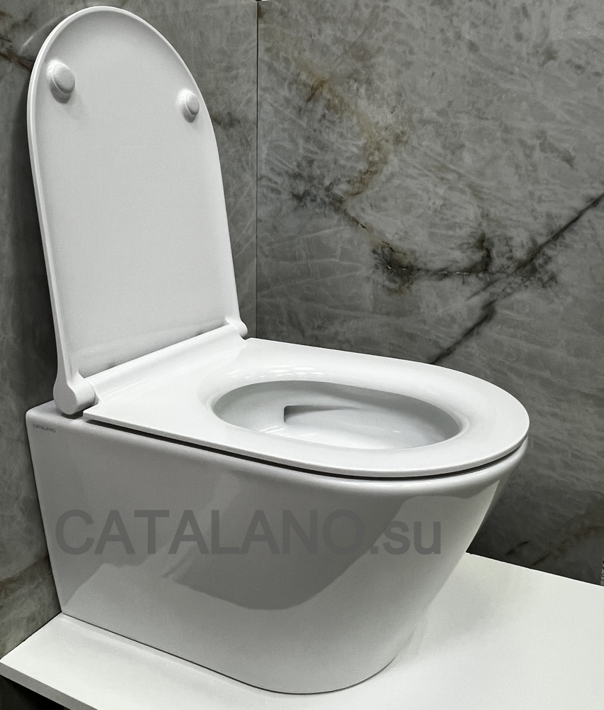 Унитаз подвесной безободковый Catalano New Zero 50x35 0111500001 (1VSZ50R00)