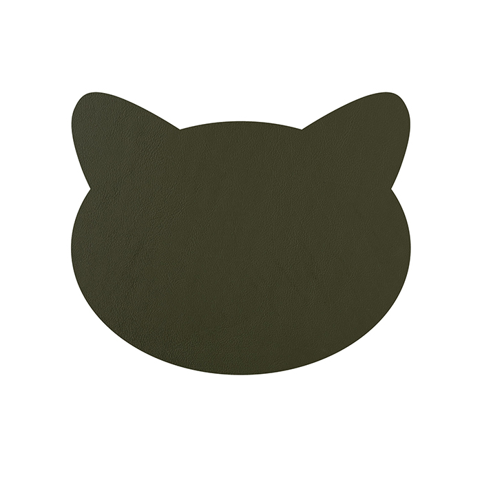 ADJ Костер детский Cat, 12x12 см, цвет: горчичный/оливковый