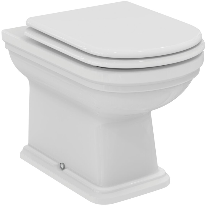 Ideal Standard Calla Унитаз приставной 54.5х36.5см, с сиденьем, цвет: белый