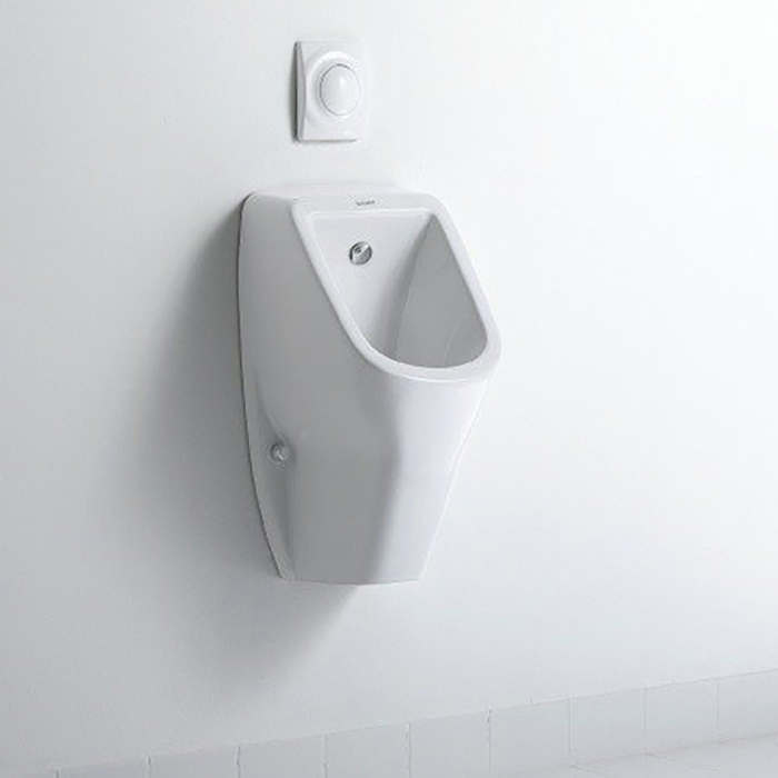 Duravit D-code Писсуар подвесной 30.5x29.5см, без "мушки", подвод воды сзади, цвет: белый