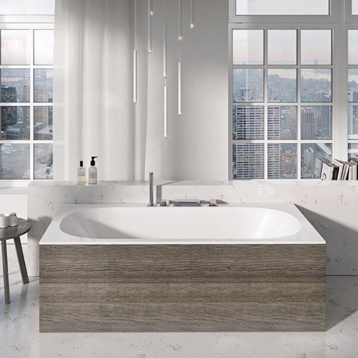 Ravak City Slim Ванна 180х80см, встраиваемая, цвет: белый
