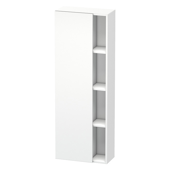 Шкаф Duravit DuraStyle 50х24х140см, подвесной, правый, 1 дверь, 3 полки, цвет: белый матовый