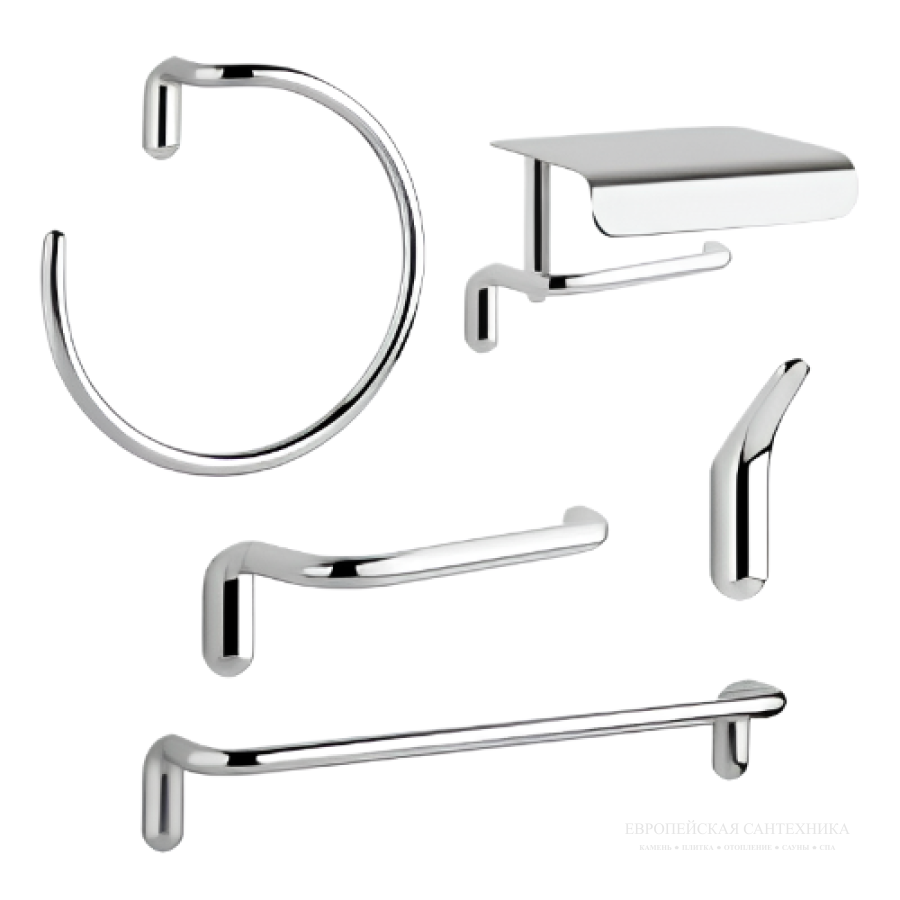 Полотенцедержатель Gessi Goccia, L 300 мм, цвет: White CN