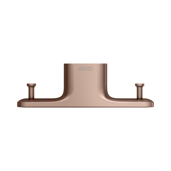 Крючок Keuco Edition 400, подвесной, двойной, цвет: цвет: brushed red gold