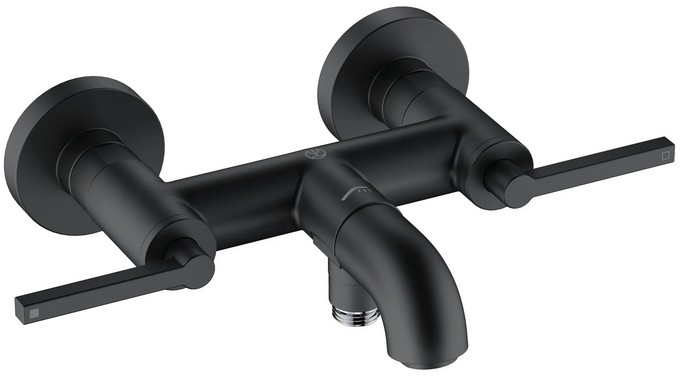 Смеситель для ванны Kludi Nova Fonte Puristic, Керамика 90°, 23 л/мин — 205403915