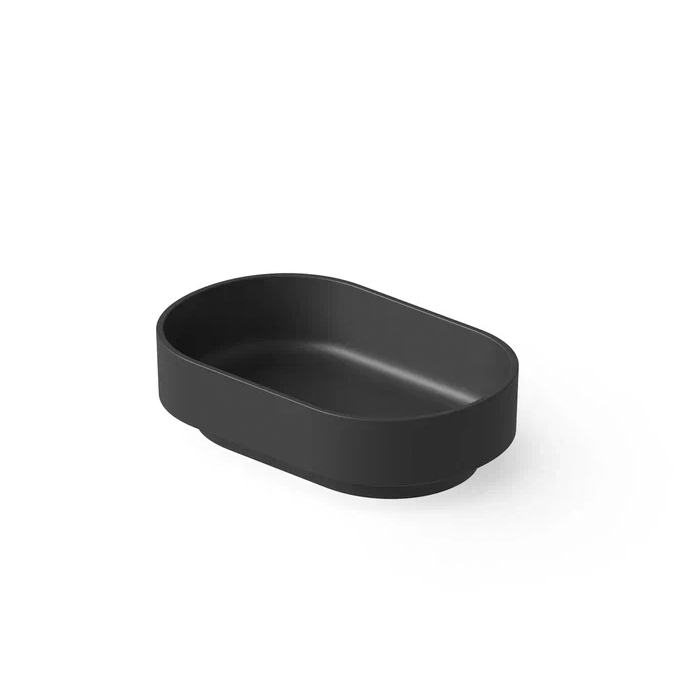 Dea Design Washbasins Раковина 56х36х15см, накладная, без отв., Solid Surface, цвет: Black №16
