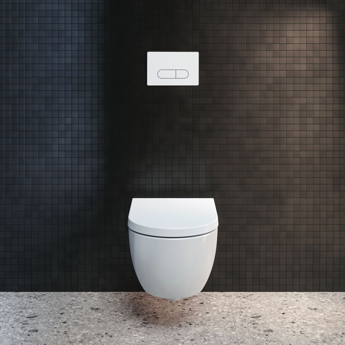 Ideal Standard Prosys Oleas M1 Механическая панель смыва, двойной смыв, цвет: белый
