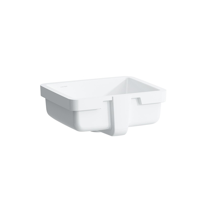 Раковина Laufen Living City 40х33.5х17 см, без отв., цвет: белый