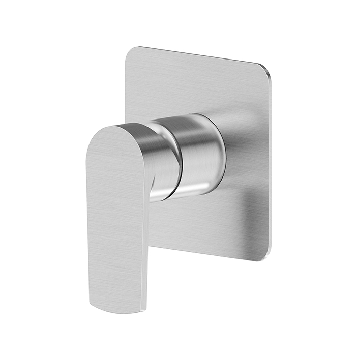 Смеситель для душа Newform Haka, встраиваемый, на 1 поток, цвет: PVD brushed stainless steel