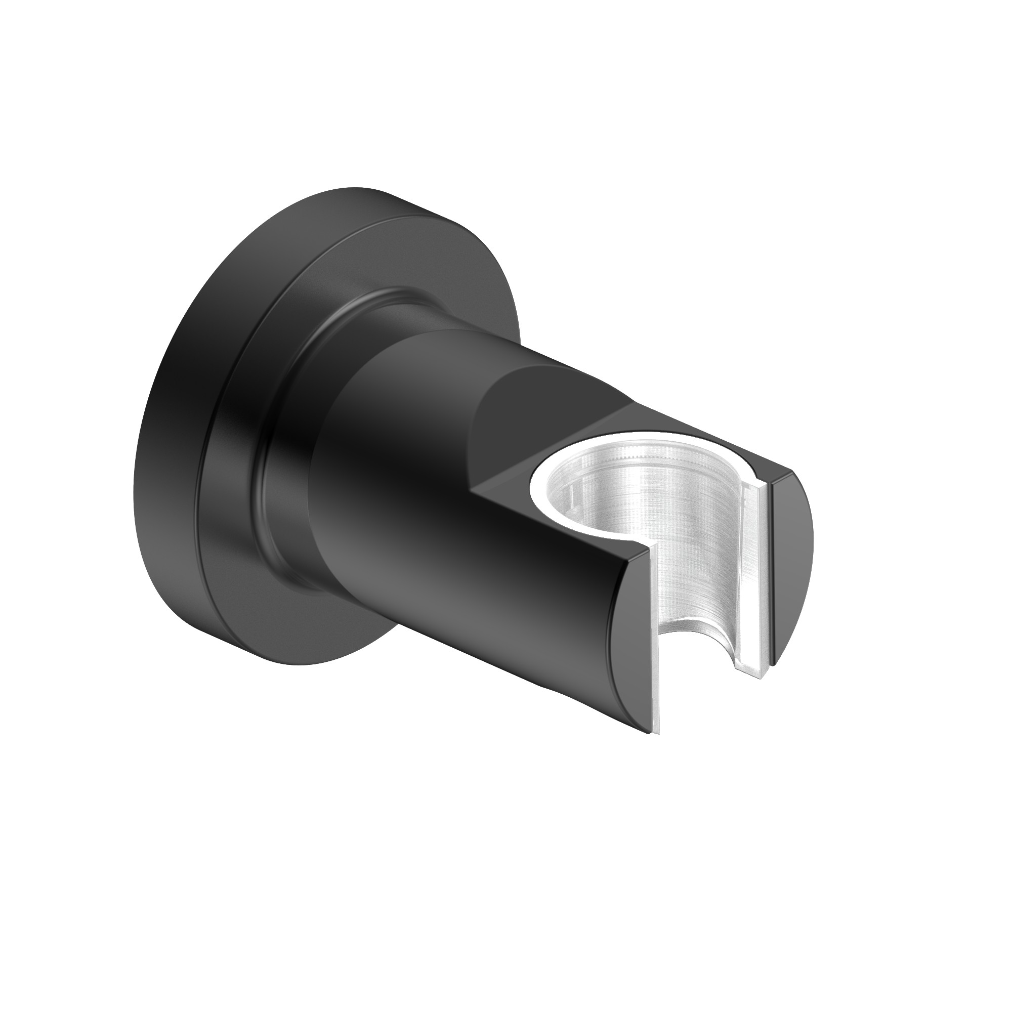 Держатель душа AQUAme Siena, латунный, черный матовый — AQM8722MB