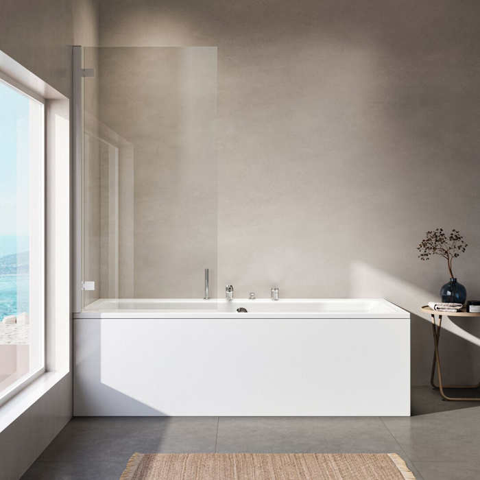 Смеситель для ванны Ideal Standard La Dolce Vita, на 4 отв., с ручным душем, шланго для душа 175см, цвет: хром