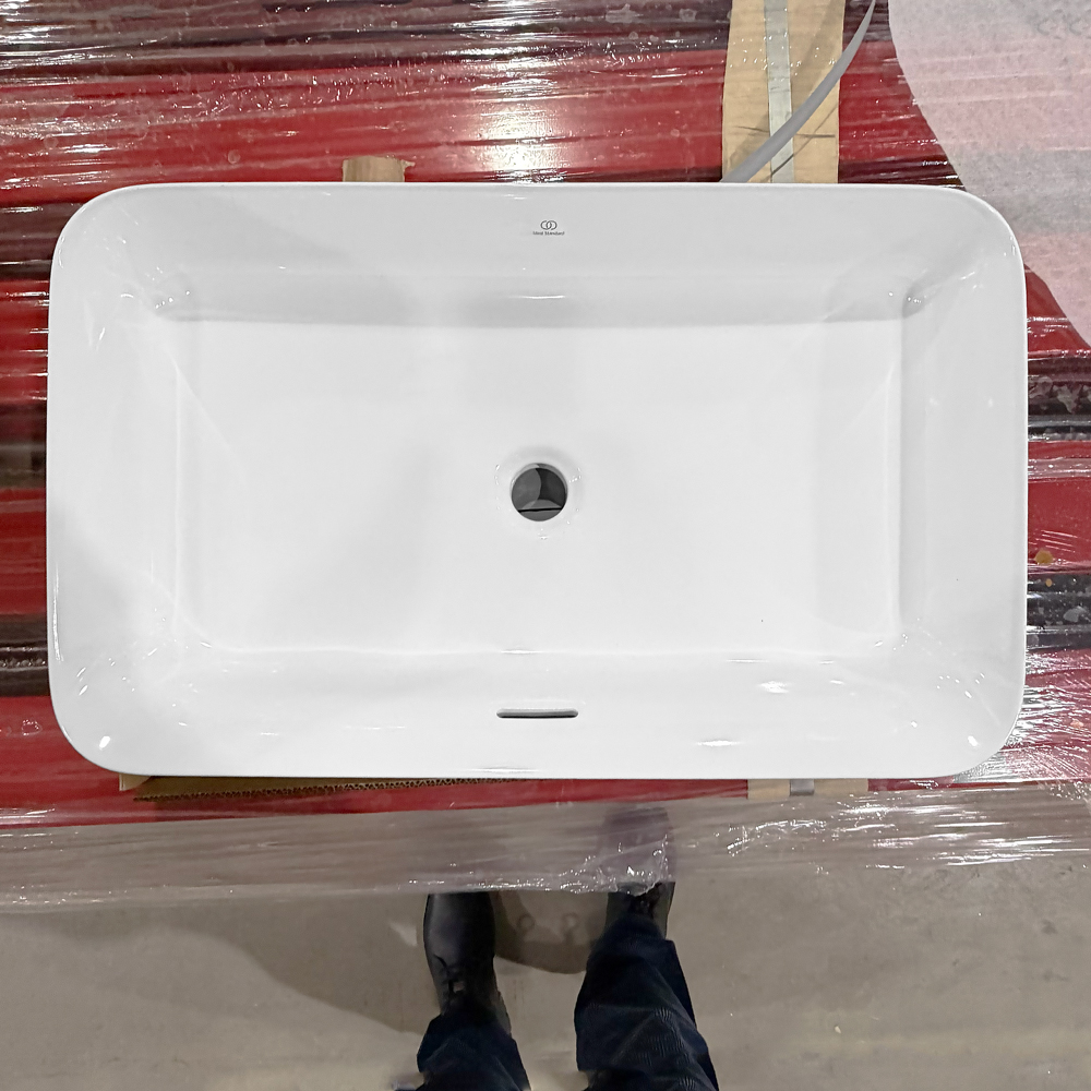 Ideal Standard Ipalyss Раковина накладная 65х39хh12 см, без отв., с крепежом, покрытие: Diamatec® цвет: белый