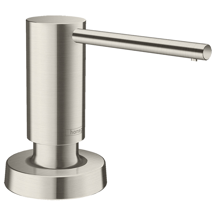 Дозатор для жидкого мыла Hansgrohe, цвет: сталь