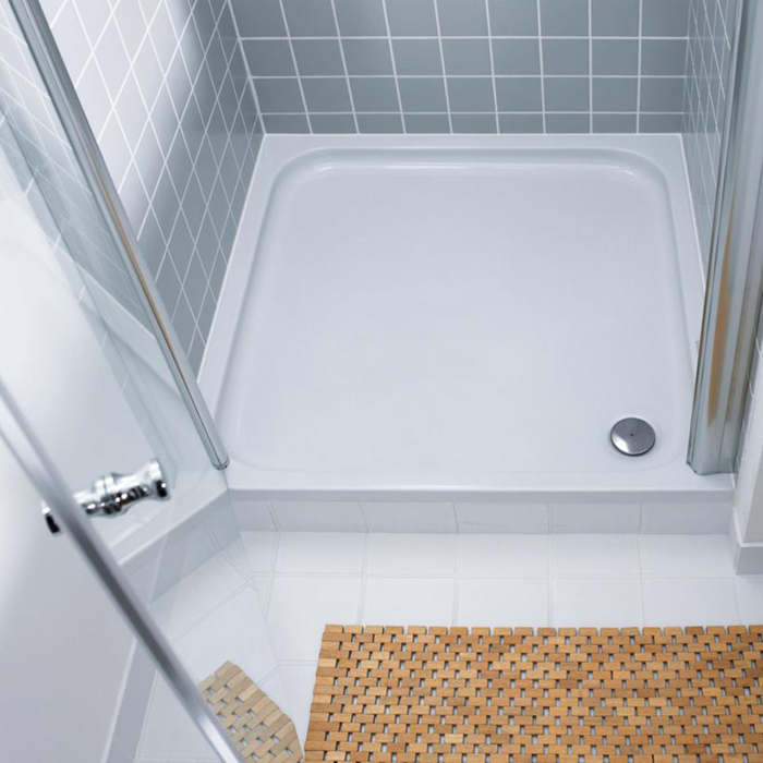 Duravit D-Code Душевой поддон 90x90х8.5см, акриловый, квадратный, цвет: белый