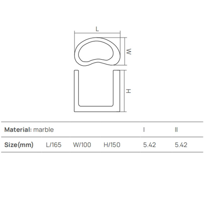 Dea Design Marble Стакан настольный, 11х9хh12см, из мрамора, цвет: Statuario White