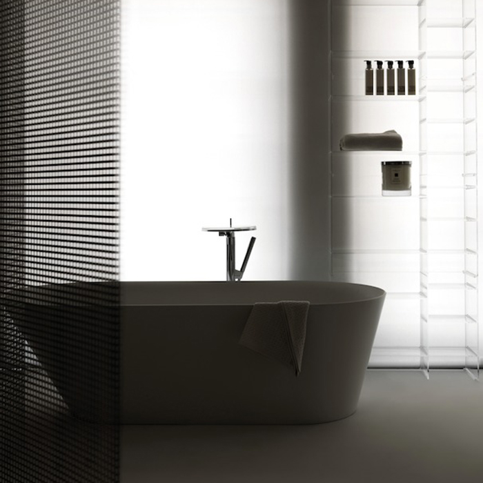 Laufen Kartell Ванна 171.5x81.5x45см, отдельностоящая, с слив-переливом, материал: композит, цвет: белый