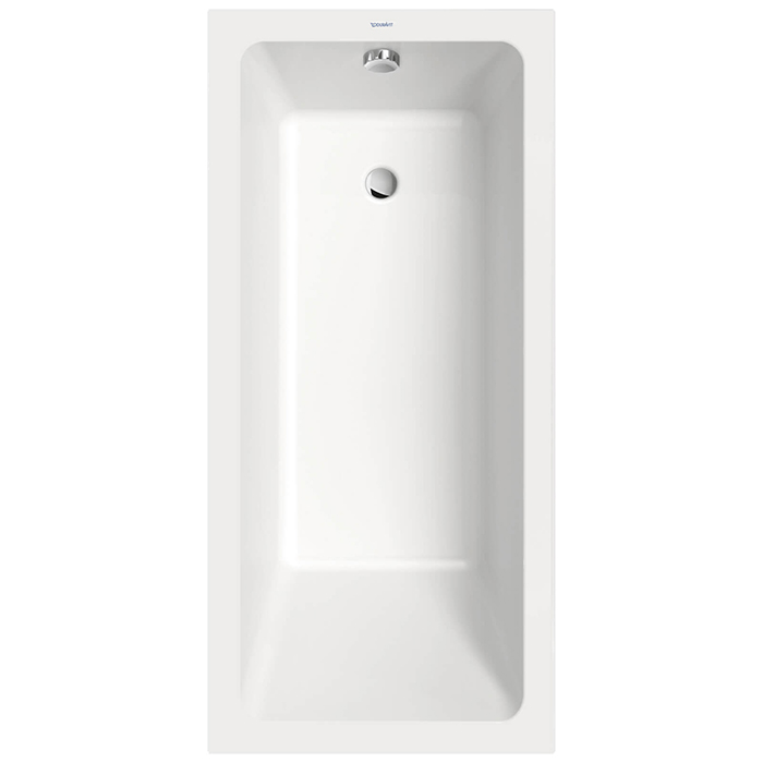 Duravit D-Neo Ванна 150х70х42см, отдельностоящая, DuraSolid, со сливом (без перелива), цвет: белый