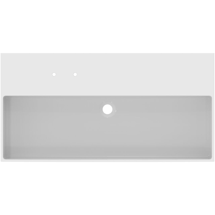 Ideal Standard Solos Раковина подвесная 100х50см, с 2 отв., без перелива, цвет: белый
