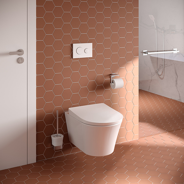 Toto GP Унитаз 54х38х33.5см, подвесной, безободковый, CeFiONtect, с сиденьем, SoftClose, петли из нерж. стали, цвет: белый